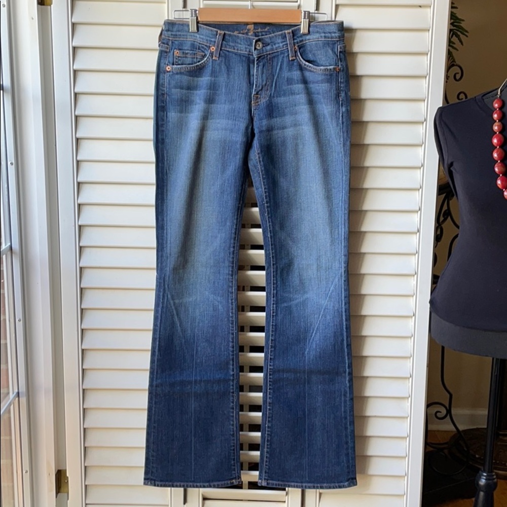 (13) 7 all man kind- Long leg Bootcut